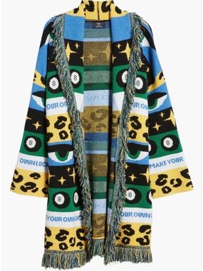 Dressed In Lala Make Your Own Luck Luxe Fringe Cardigan